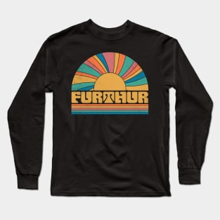 Graphic Furthur Proud Name Distressed Birthday Retro Style Long Sleeve T-Shirt